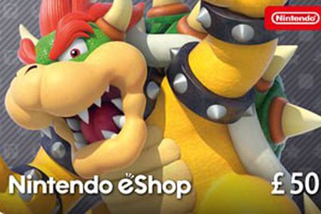 🇬🇧 Nintendo UK — 50.00 GBP