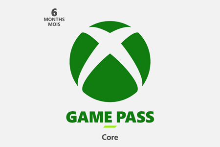 🇨🇦 MEMORY-Xbox Game Pass Core - 6 Month Subscription — 44.99 CAD
